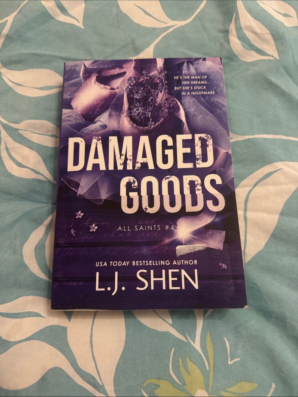 Damaged Goods by L.J. Shen - Purple Cover Paperback